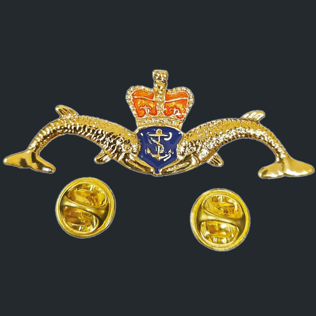 Royal Navy and engineering badges